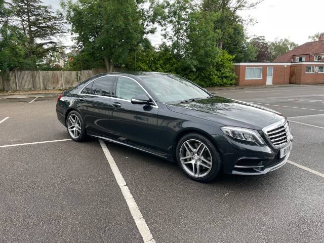 Mercedes-Benz S Class 3.0 S350d AMG Line 4dr 9G-Tronic Saloon Diesel Black